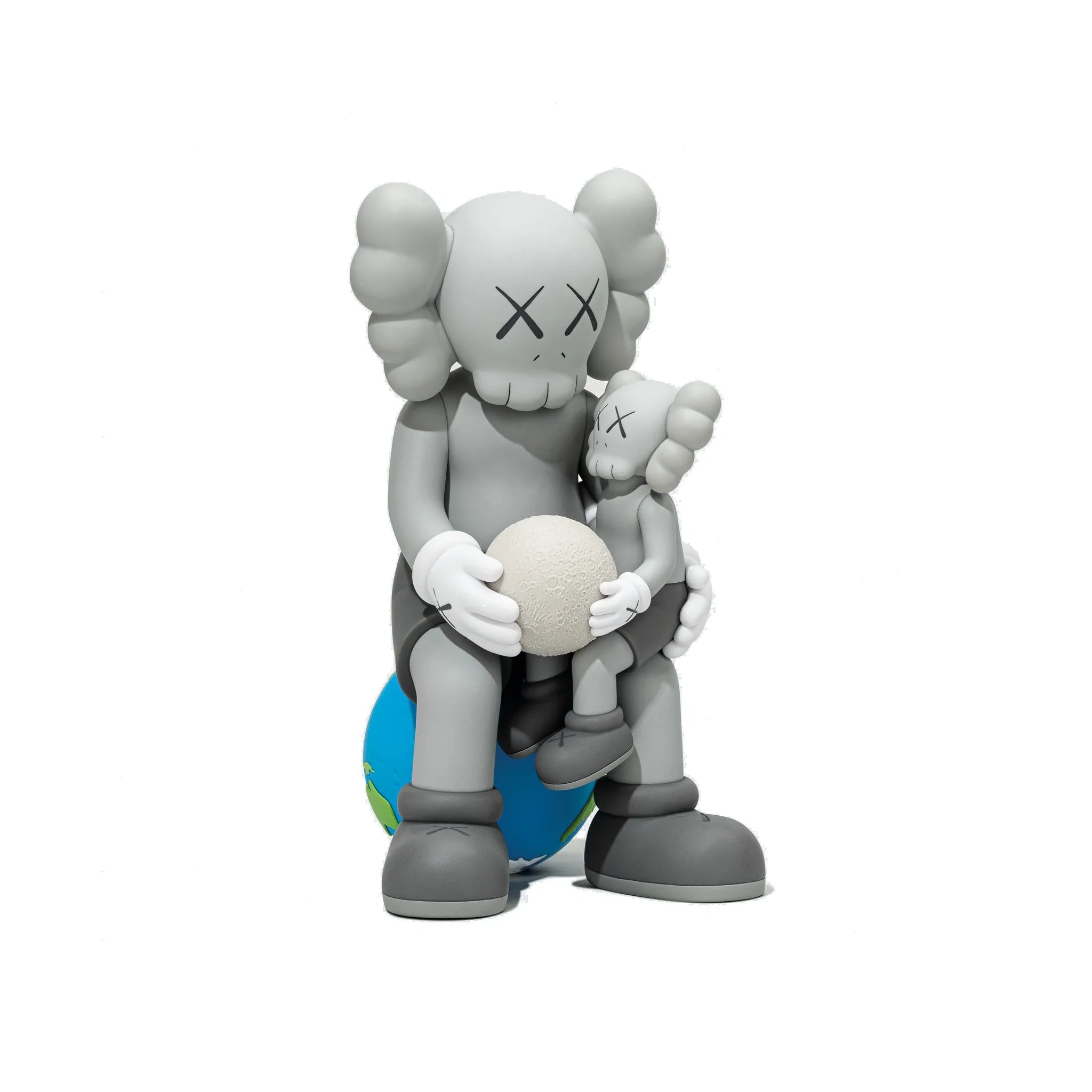 KAWS Holiday Thailand Grey Collectible Art Figure - Perfect for Home Decor, Office Display & Gift Giving