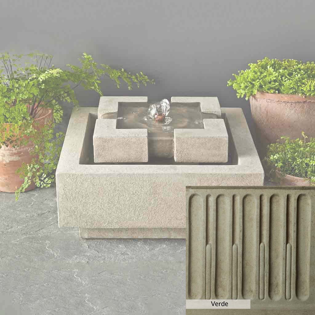 Campania International M Series Escala Outdoor Fountain - Elegant Garden Water Feature for Patio, Yard & Landscape Decor