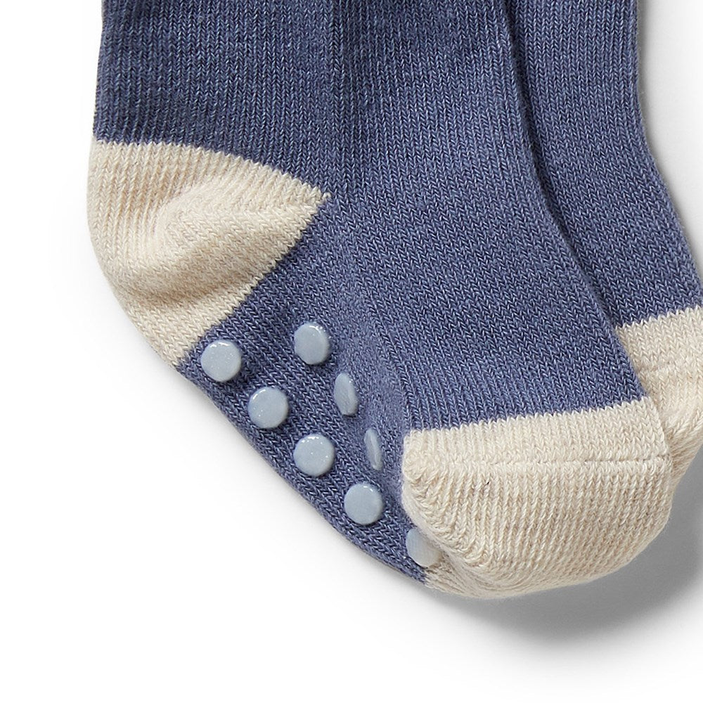 3 Pack Soft Baby Socks for Boys & Girls - Non-Slip Cotton Infant Socks (0-24 Months) - Perfect for Daily Wear, Playtime & Photo Shoots