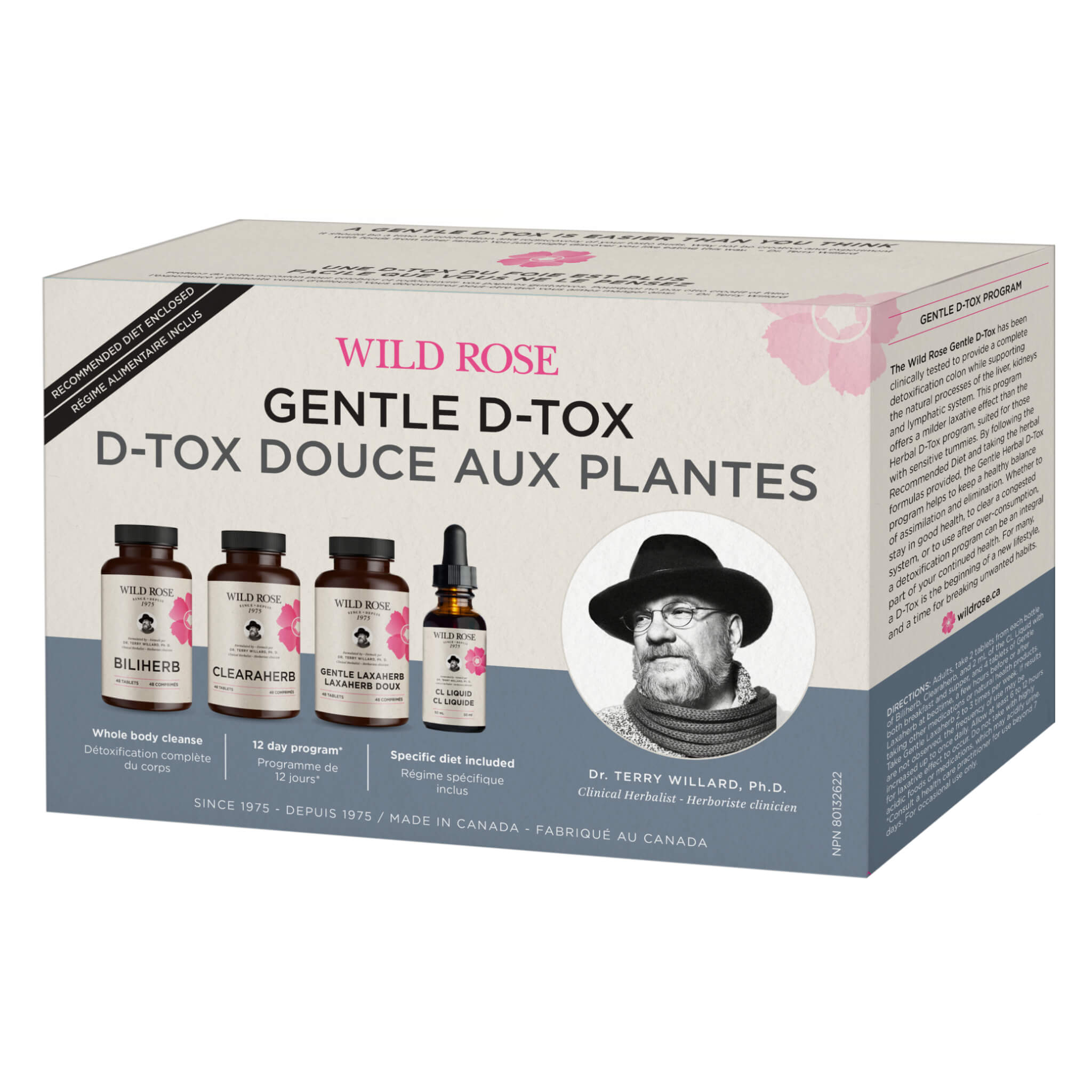 Gentle D Tox Program - Natural Detox & Cleanse for Weight Loss & Wellness | Boost Energy & Digestion | Perfect for Post-Holiday Reset & Healthy Lifestyle