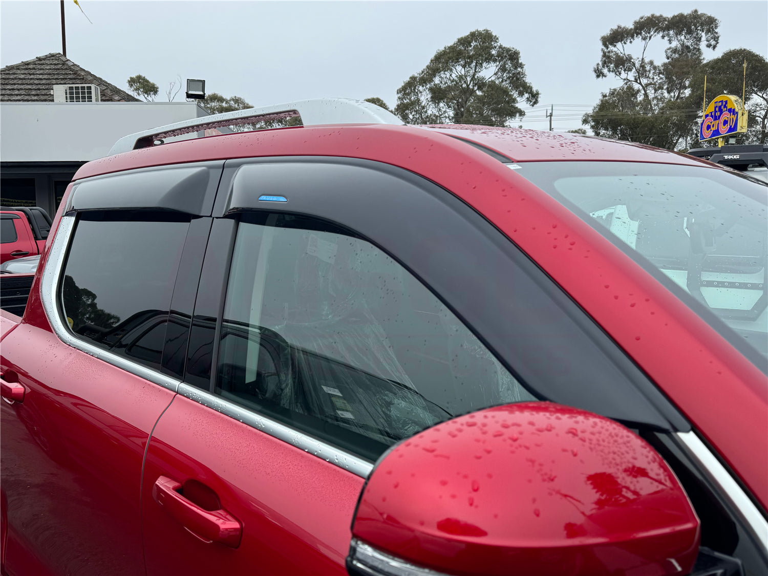 GWM Cannon Alpha 2024+ Wide Weather Shields - Durable Car Window Rain Guards for All-Season Protection | Perfect for Off-Roading, Camping & Daily Commute