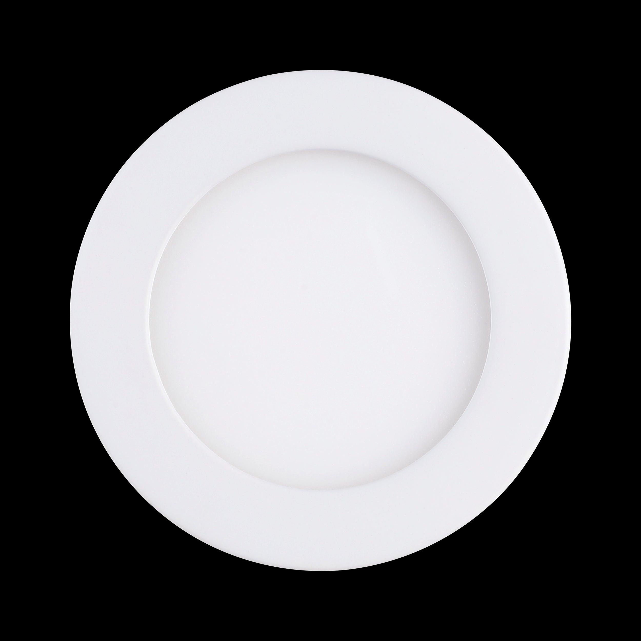 Eglo Fueva Flex White Plastic LED Recessed Ceiling Light 11.7cm - Energy Efficient Modern Lighting for Kitchen, Bathroom & Hallway