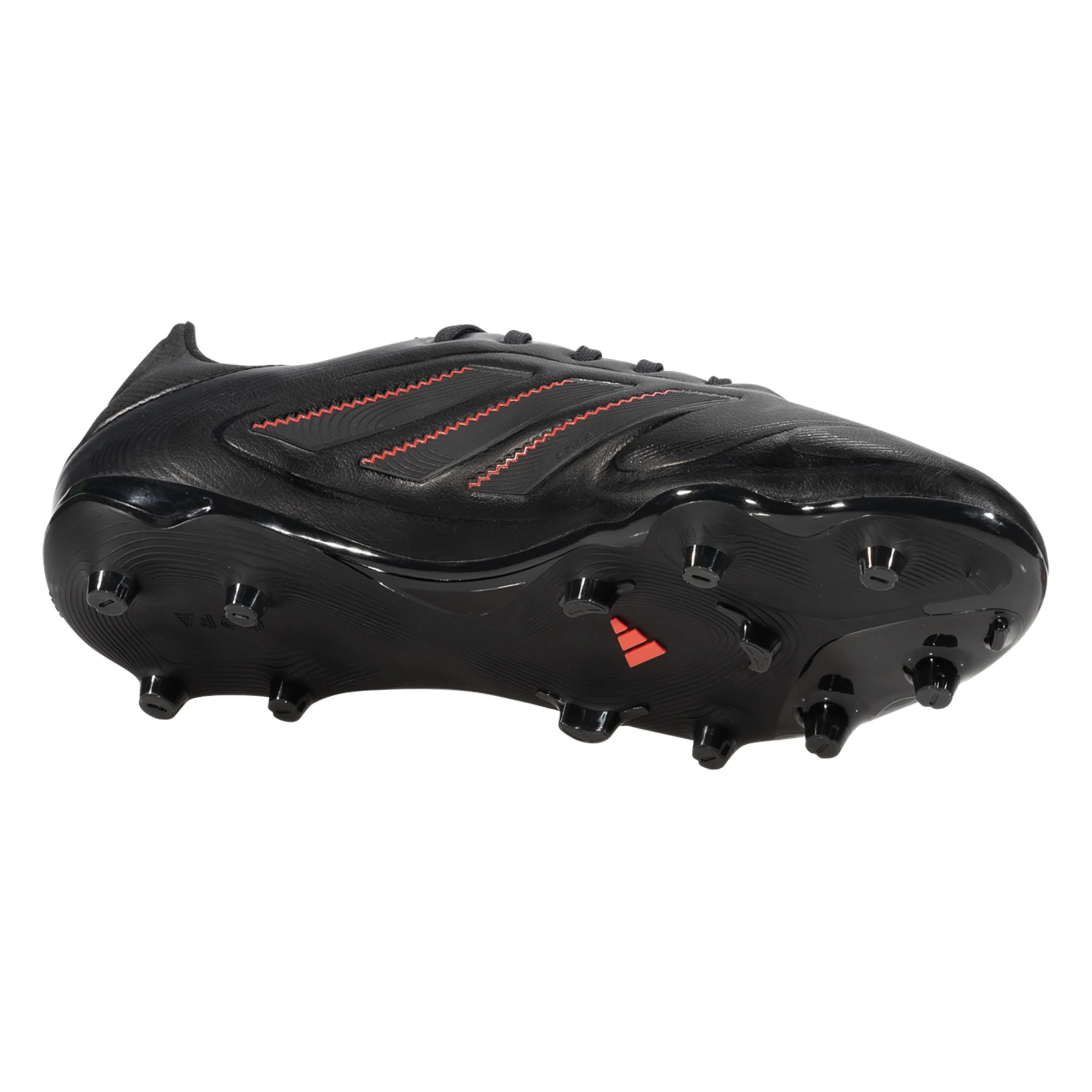 Adidas Copa Pure III League FG/MG Soccer Cleats for Men - Black/Carbon/Red - Firm Ground & Multi-Ground Football Boots - Perfect for Competitive Matches and Training Sessions