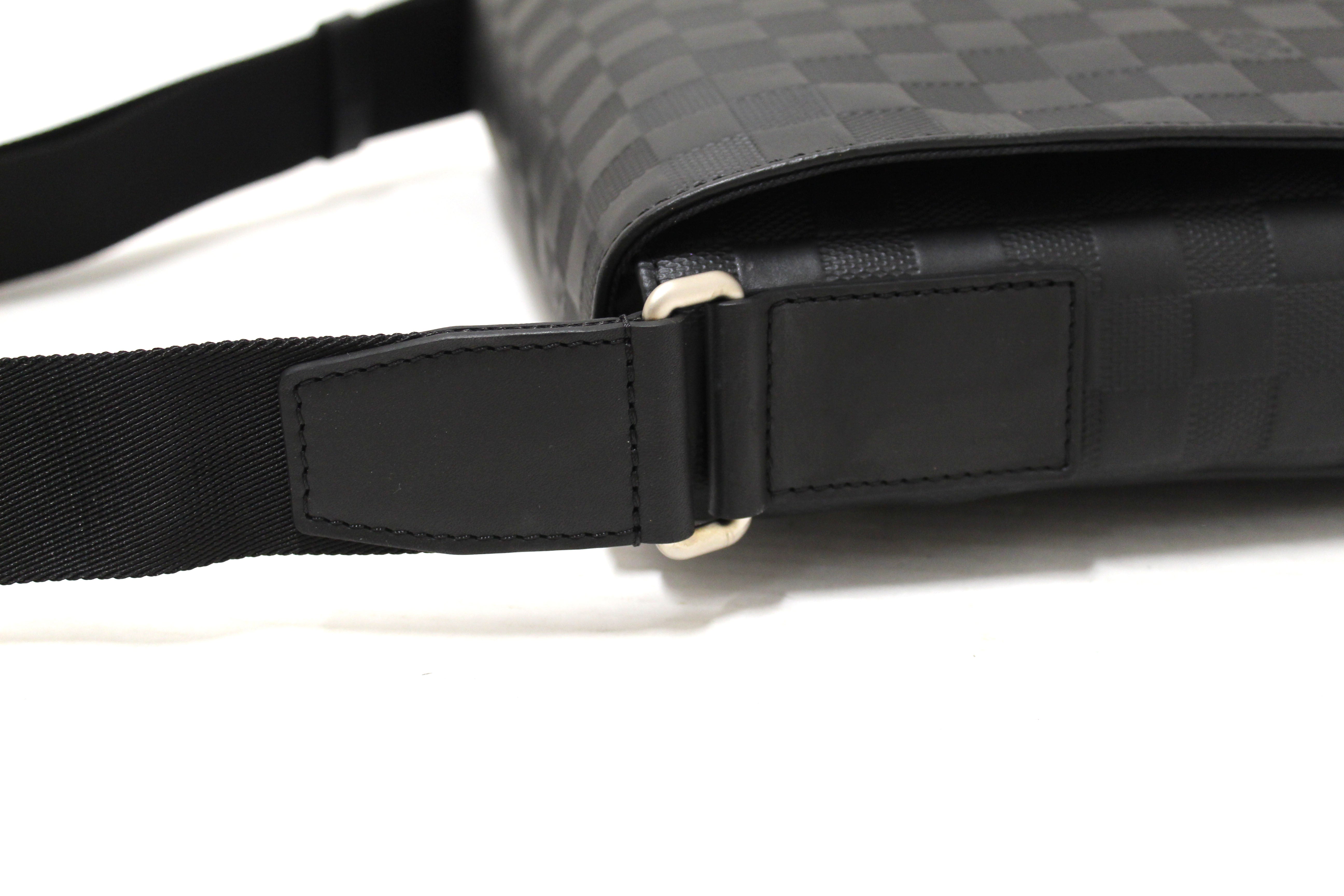 Authentic Louis Vuitton Damier Infini District PM Messenger Bag for Women - Luxury Crossbody Shoulder Bag for Work, Travel & Everyday Use
