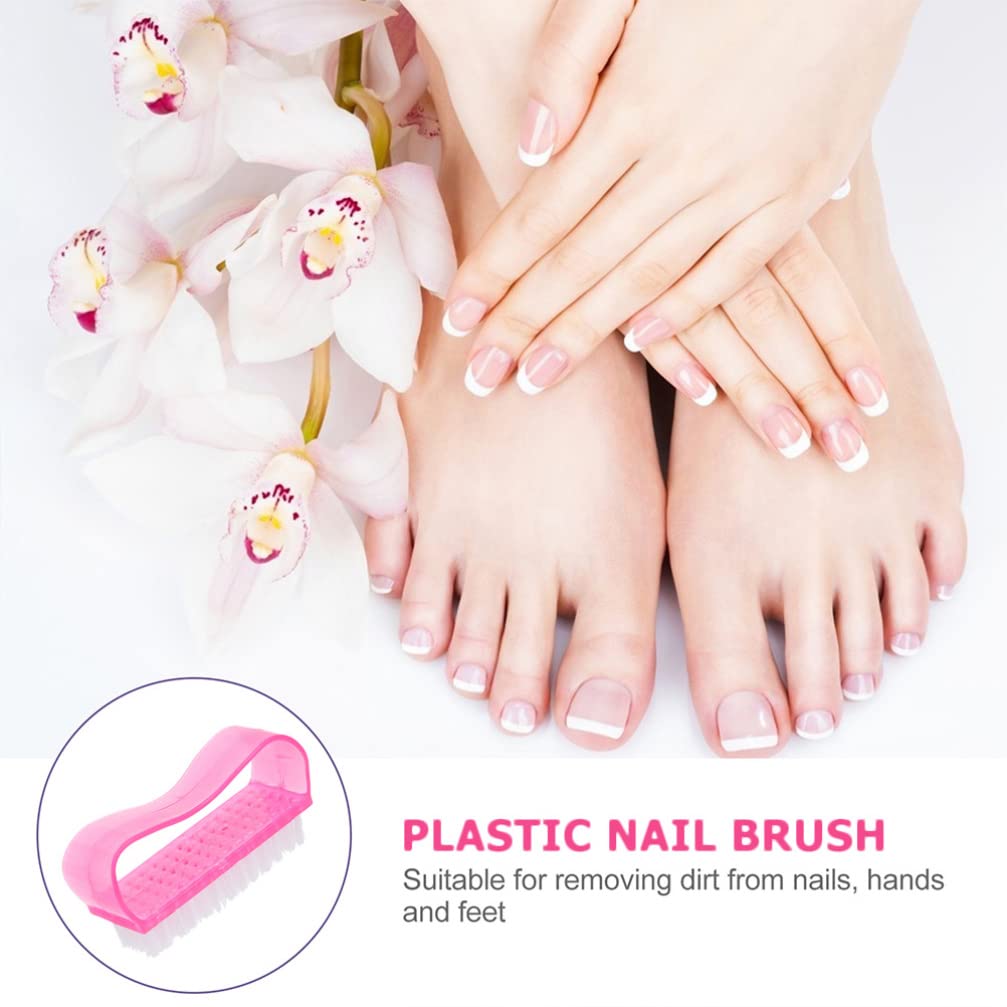 Beavorty 5-Piece Pedicure Set - Nail Brush, Toe Scrubber & Manicure Tools for Men & Women | Professional Nail Cleaning & Foot Care Kit | Perfect for Home Spa, Salon & Travel Use