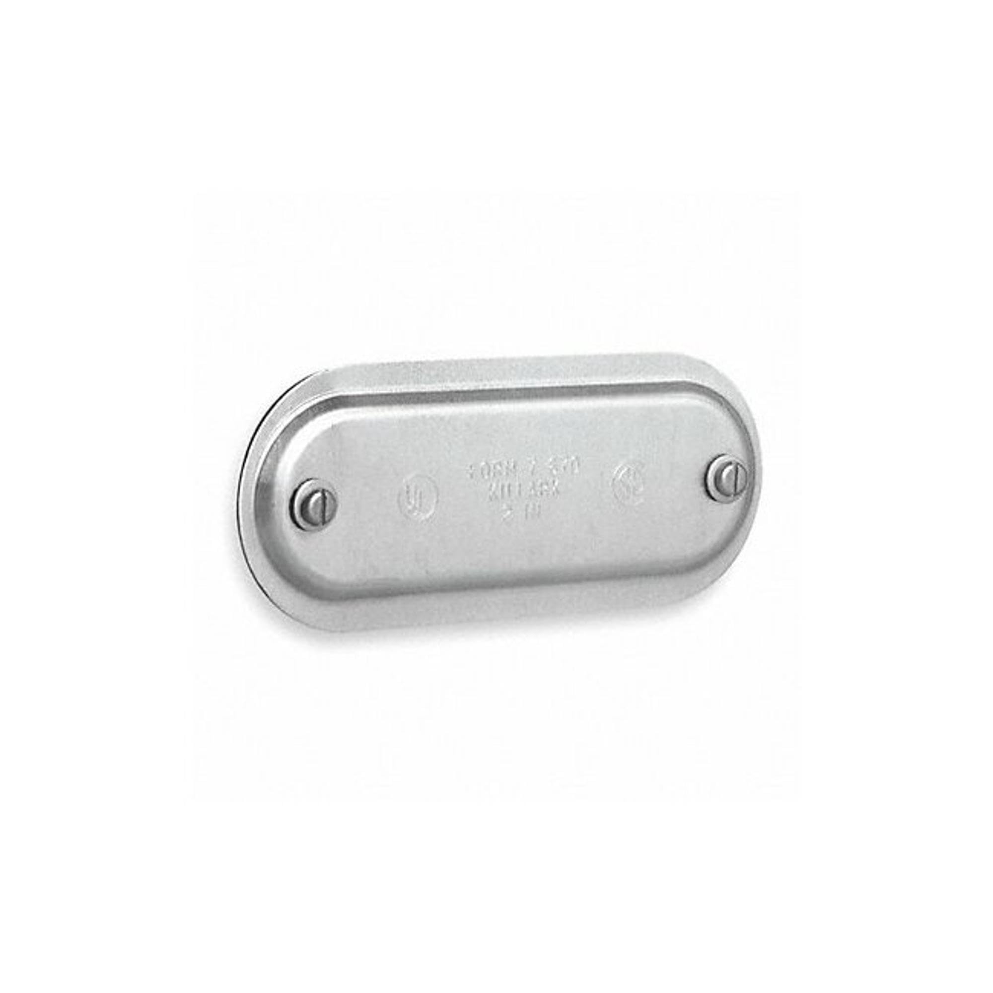 1/2 Inch Conduit Body Cover - Durable Electrical Conduit Cover for Outdoor & Indoor Wiring Protection - Ideal for Home, Garage, and Industrial Electrical Installations