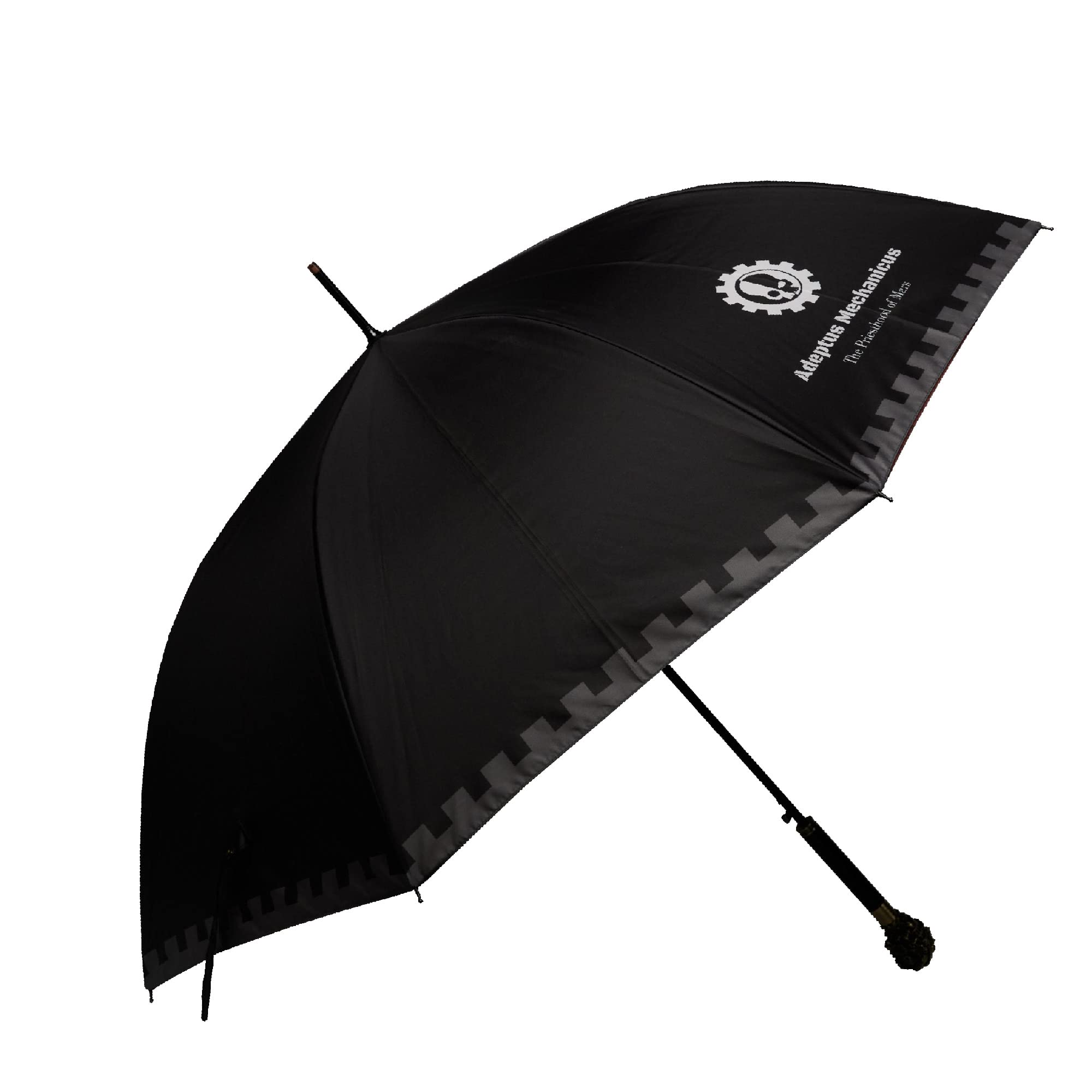 Starforged Warhammer 40k Themed Umbrella - Omnissian Staff Design | Perfect for Cosplay, Gaming Conventions & 40k Fans