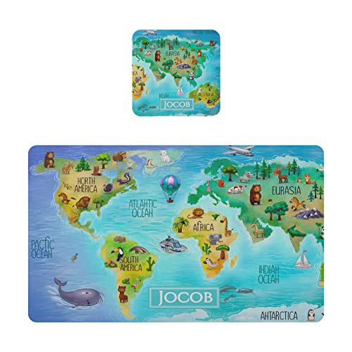 18-world Map Animal