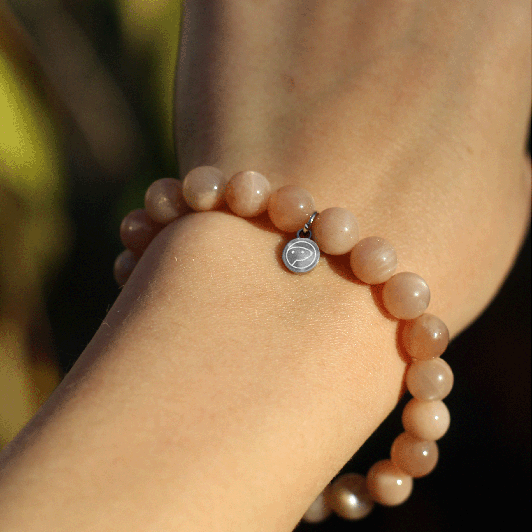 Sunstone Healing Crystal Bracelet for Women - Natural Gemstone Jewelry for Energy, Positivity & Chakra Balancing | Perfect for Meditation, Yoga & Spiritual Gifts