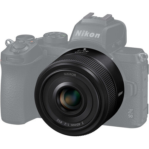 Nikon NIKKOR Z 40mm F/2 Lens - Compact Prime Lens for Z-Mount Cameras | Perfect for Portrait, Street & Travel Photography