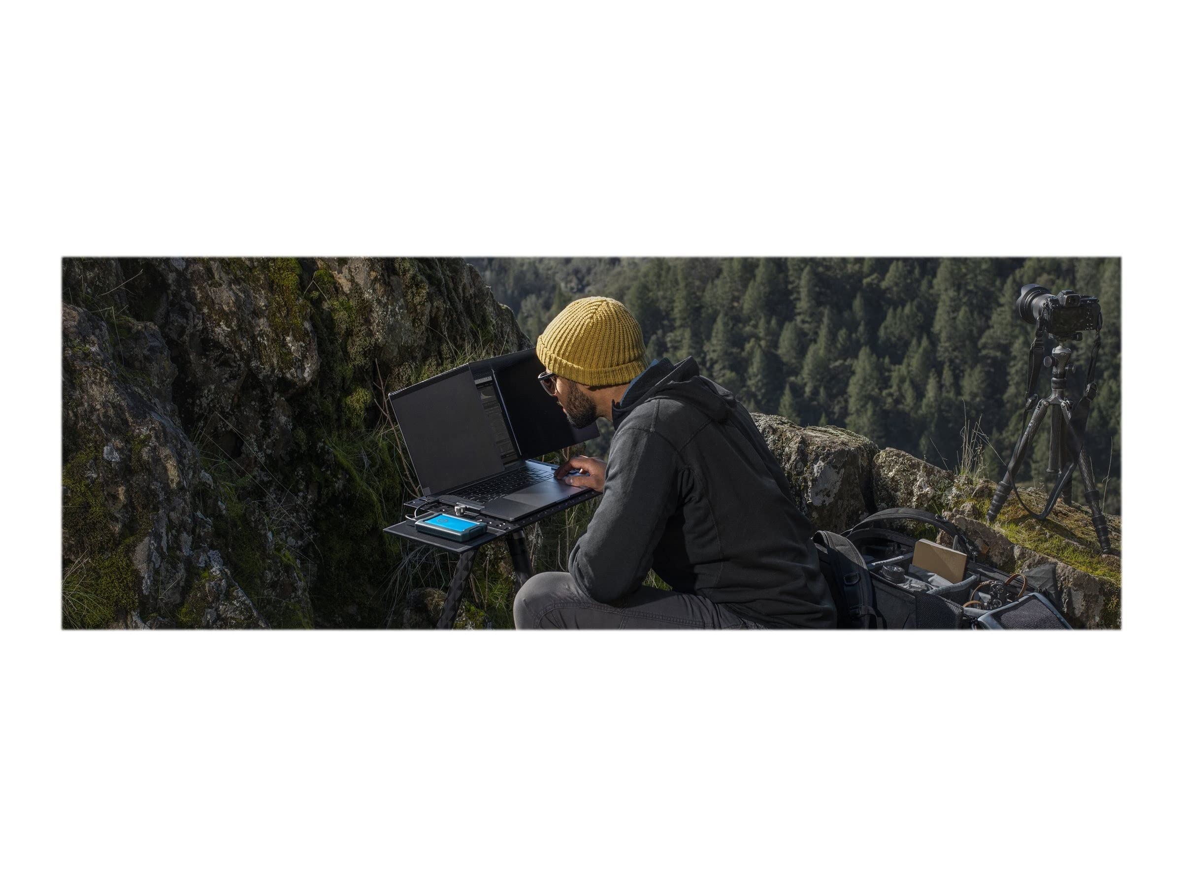 G-Technology 4TB ArmorATD Rugged Portable External Hard Drive - USB-C/USB 3.1 Gen 1 - Shock-Resistant & Water-Resistant for Outdoor Adventures, Travel & Photography - 4000GB HDD Storage
