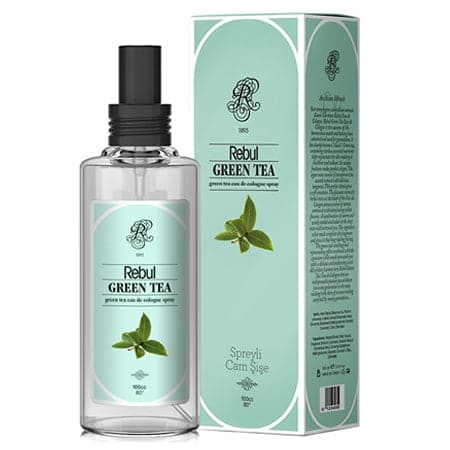 Rebul Green Tea Cologne for Men - 100ml Eau de Toilette Spray | Fresh & Citrusy Fragrance for Everyday Wear | Buy Online in Canada