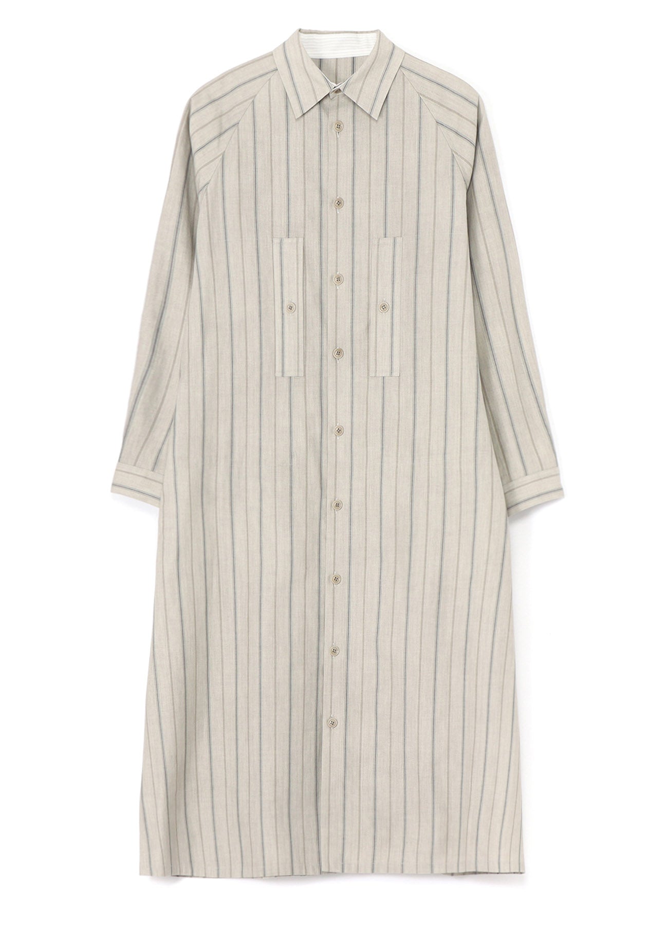 Stylish Cotton Stripe Ink Dyed Chest Pocket Dress for Women | Casual Summer Outfit, Beach Wear & Office Attire