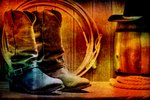 Boots, Rope and Hat
