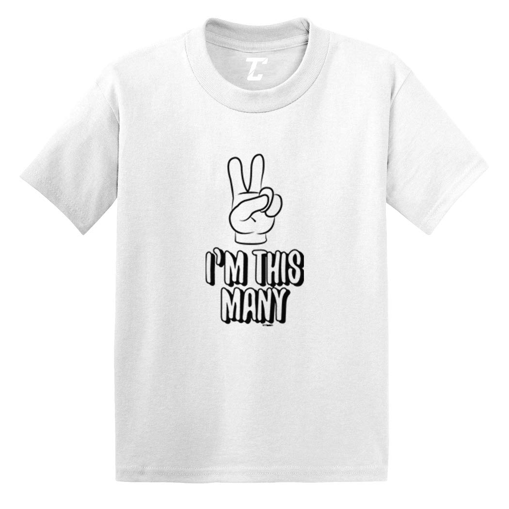 2 Year Old Birthday T-Shirt - Cute Cotton Jersey Toddler Top for Boys & Girls | Perfect for Birthday Parties, Photo Shoots & Celebrations