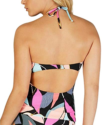 Juniors Printed Halter Tankini Top for Girls - Small Size | Stylish Swimwear for Beach, Pool & Summer Vacations