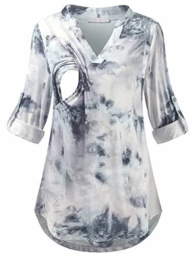 3-2 Grey Black Tie-dye