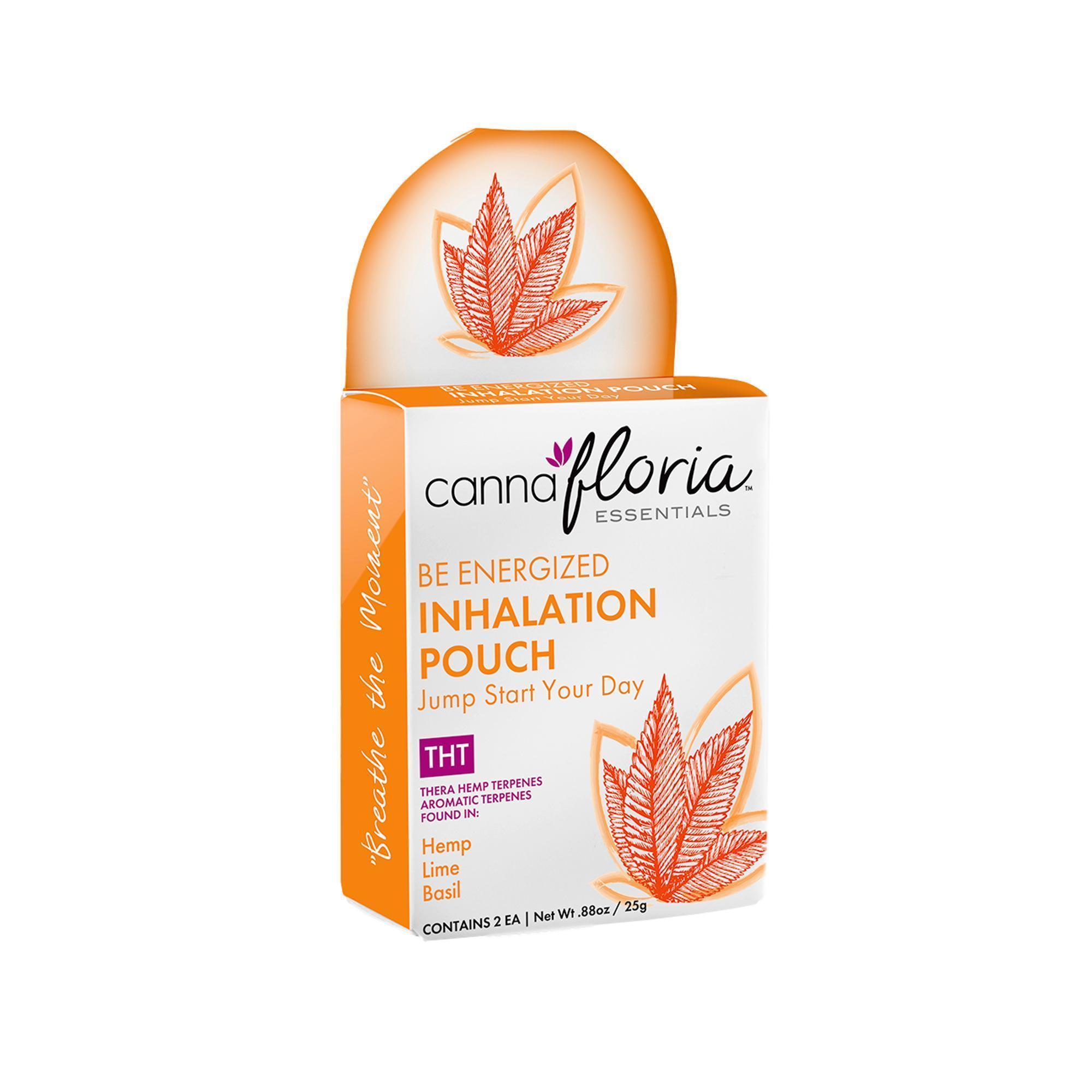 Cannafloria Inhalation Pouches - 2 Pack | Herbal Relaxation & Stress Relief | Perfect for Travel, Work, and On-the-Go Use