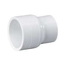 50mm to 40mm PVC Reducing Coupling - Pipe Fitting Adapter for Plumbing, Irrigation, and DIY Water Systems