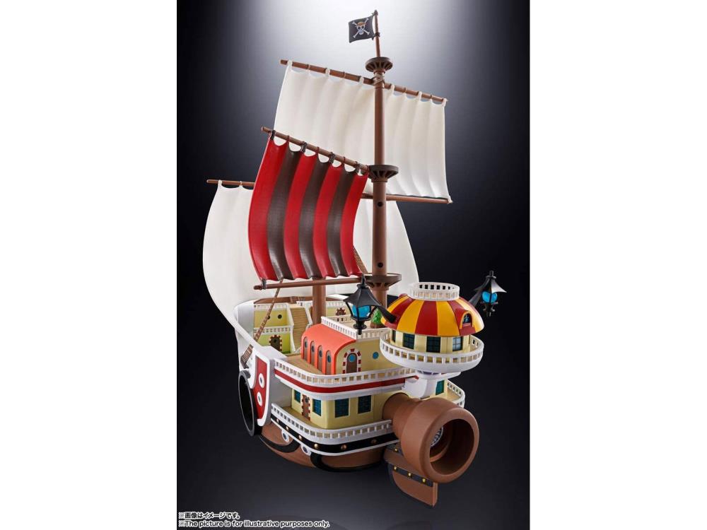 Bandai Chogokin Thousand Sunny One Piece Ship Model - Premium Collectible Anime Figure for Fans | Perfect for Display, Gifts, and Anime Collections