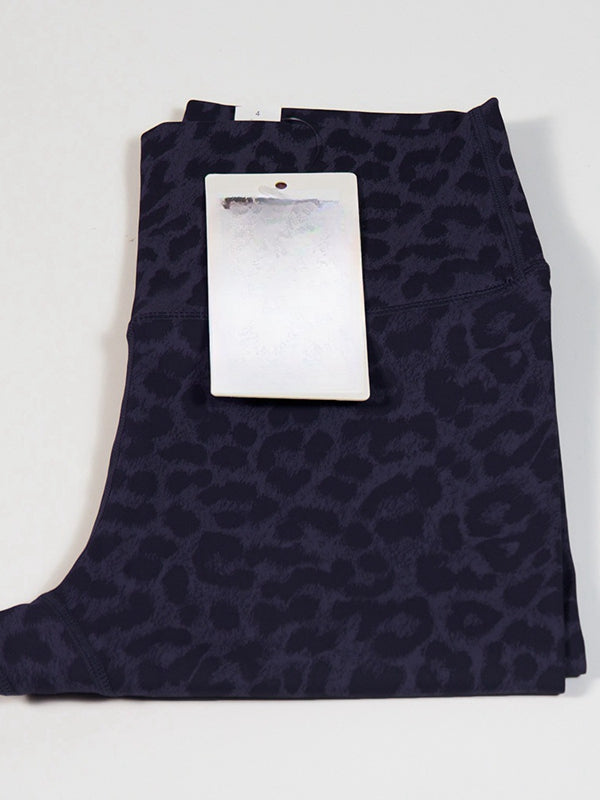 ZASUWA Women's Sexy Leopard Print High Waisted Tummy Control Yoga Pants - Perfect for Workout, Gym, Running & Casual Wear