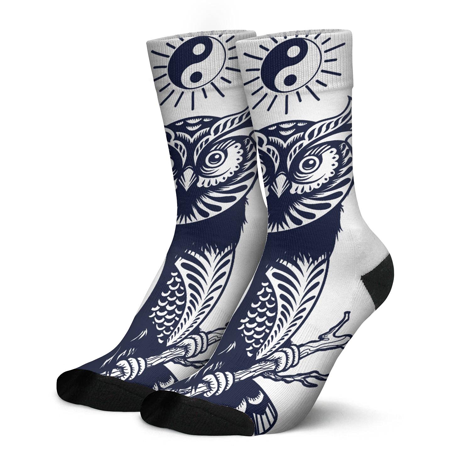 **Comfortable High Ankle Crew Socks for Men & Women - Funny & Cute Novelty Sports Socks - Perfect Gift for Athletes & Casual Wear**    *(Use for running, gym workouts, hiking, or everyday fashion!)*