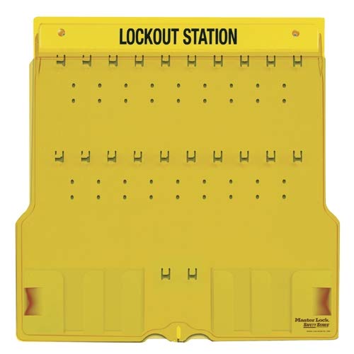 Master Lock 1484B 20-Lock Padlock Station - Unfilled (2-Pack) | Secure Storage for Keys, Tools & Valuables | Ideal for Gyms, Schools & Workplaces