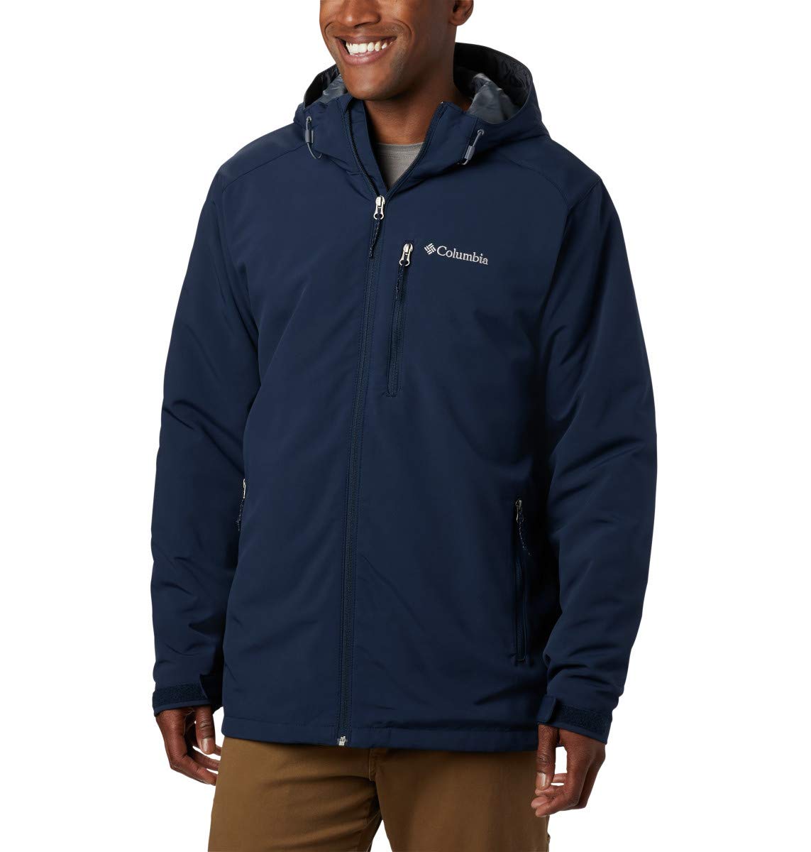 Columbia Men's Gate Racer Softshell Jacket - Water-Resistant Windbreaker for Hiking, Running & Outdoor Activities