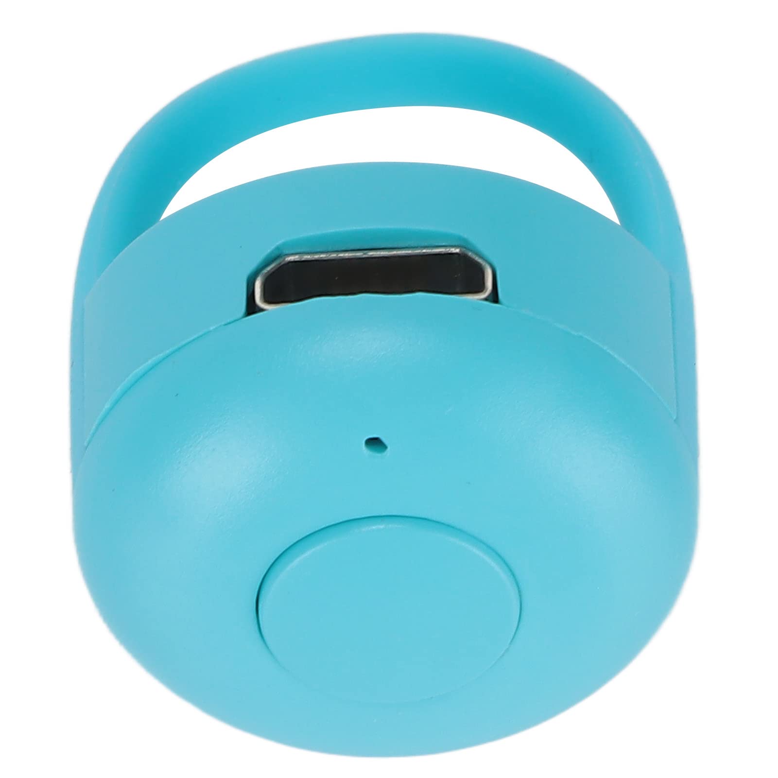 Demeras Fingertip Video Controller Ring - Wireless Bluetooth Remote for iPhone Android Smartphones (Blue) | Perfect for YouTube TikTok Videos, Online Meetings & Hands-Free Selfies