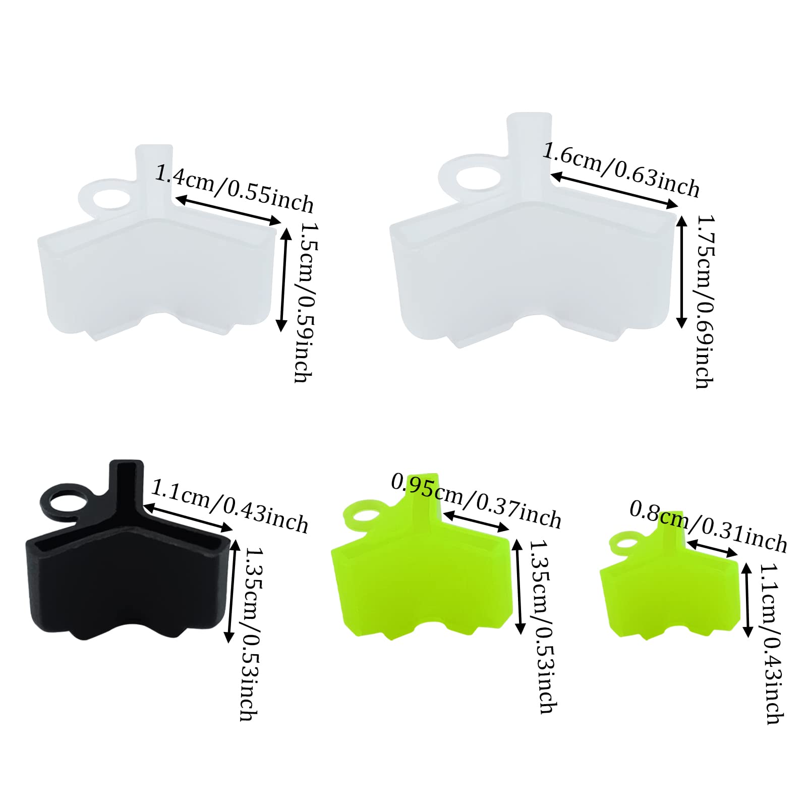 250 Pcs Fishing Hook Bonnets - Treble Hook Protector Covers for Fishing Safety (1-5 Sizes, White Black Green) - Ideal for Saltwater & Freshwater Fishing, Fly Fishing, and Ice Fishing Gear Protection