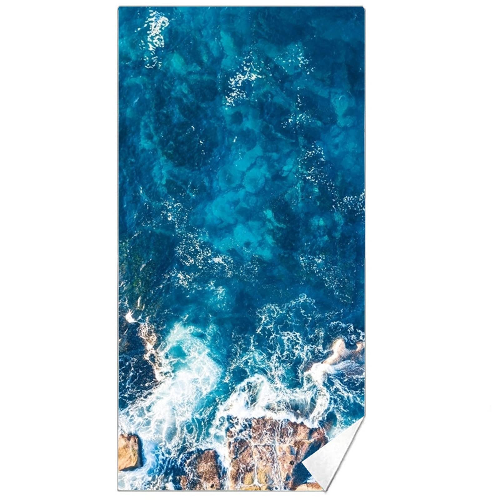 Premium Sand-Free Quick Dry Beach Towel - 160x80cm Microfiber Bath & Pool Towel for Men & Women - UV Protection, Super Absorbent, Lightweight for Swimming, Fitness, Yoga - Perfect for Beach, Travel, Gym & Outdoor Activities