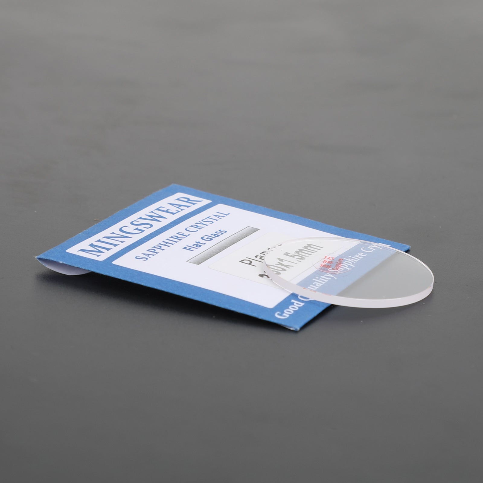 1.5mm Thick 30mm 32mm Round Flat Sapphire Watch Crystal Glass Replacement - Perfect for Rolex, Omega & Luxury Watch Repair