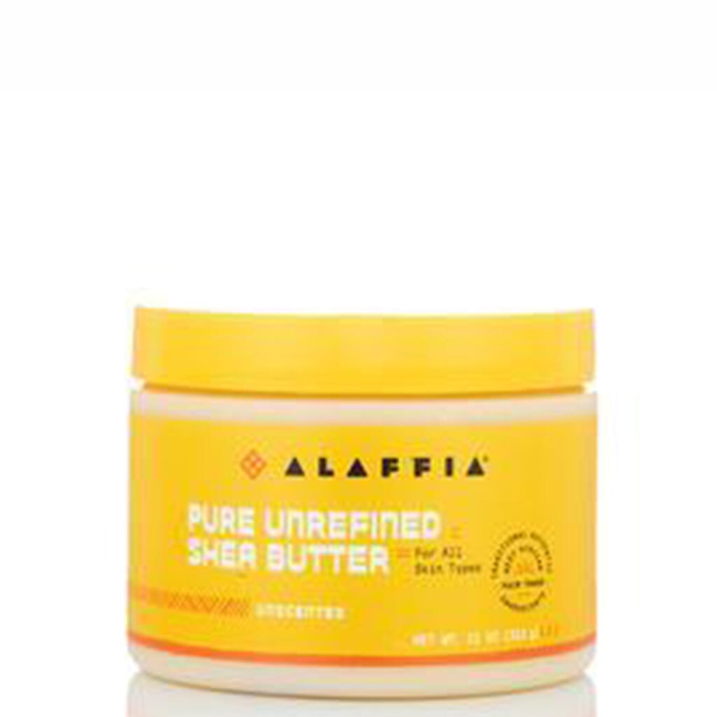 Alaffia Pure Shea Butter - 100% Natural & Unscented for Dry Skin, Hair Care & DIY Beauty Recipes | Perfect for Moisturizing, Stretch Marks & Sensitive Skin