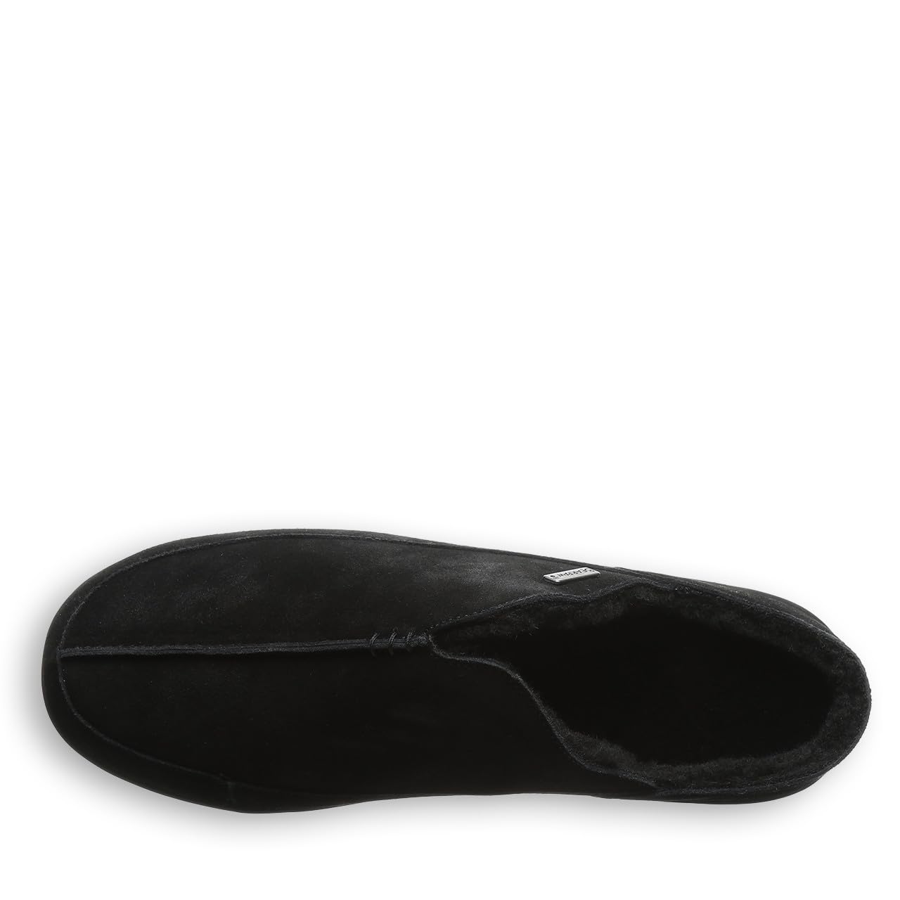 BEARPAW Men's Bruce Suede Slip-On Slippers - Comfortable Casual Shoes for Indoor & Outdoor Wear - Perfect for Lounging, Errands, and Relaxing at Home