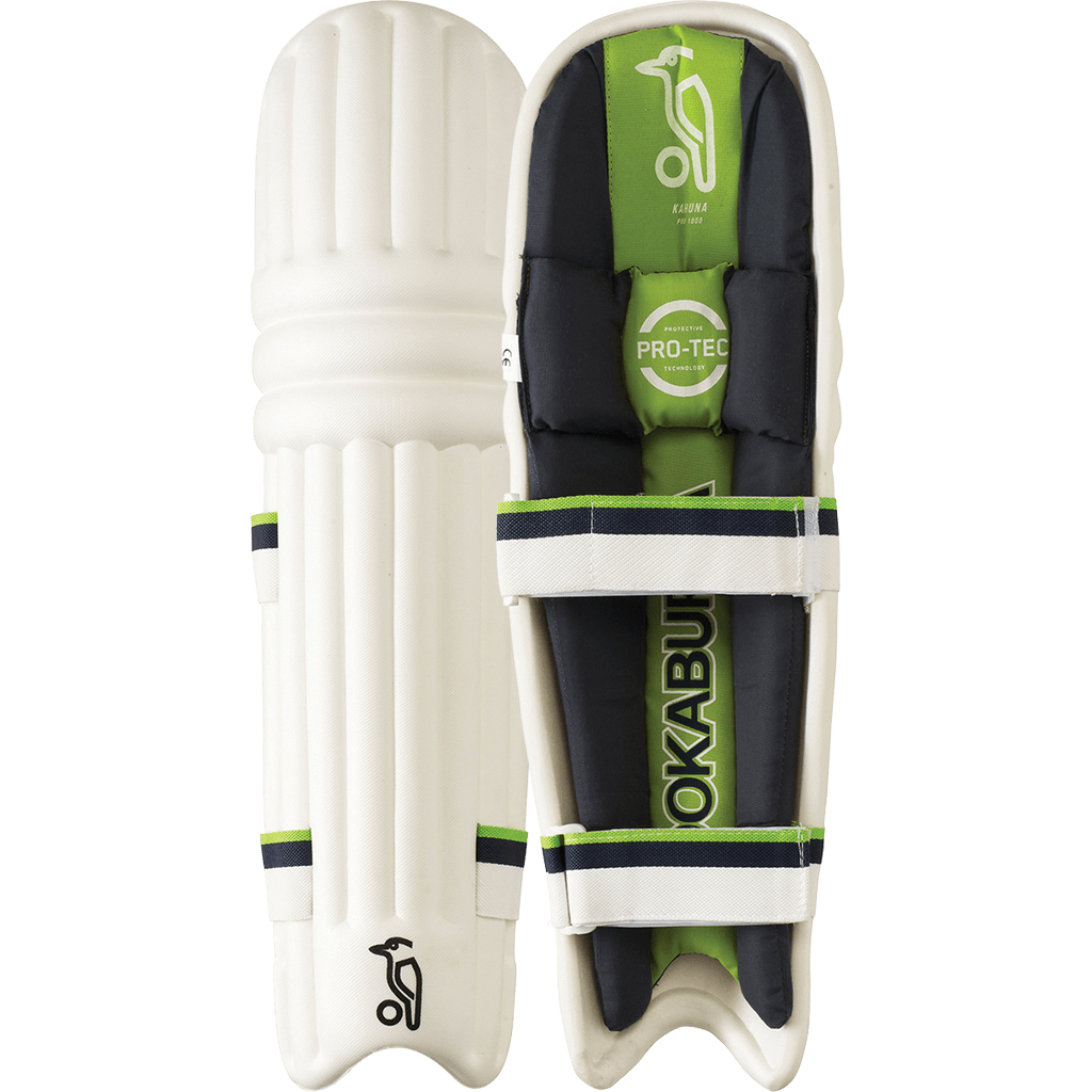 Kookaburra Kahuna Pro 1000 Left Hand Cricket Batting Pads - Premium Protection for Cricket Players - Perfect for Practice & Matches