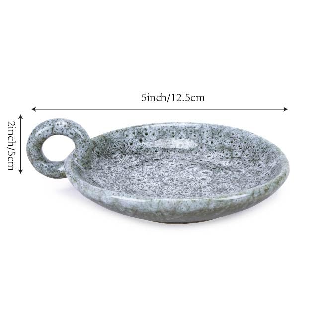 Premium Sage Burner Bowl - Smudge Bowl & Palo Santo Holder for Incense Sticks, Aromatherapy & Spiritual Cleansing - Perfect for Meditation, Yoga & Home Decor