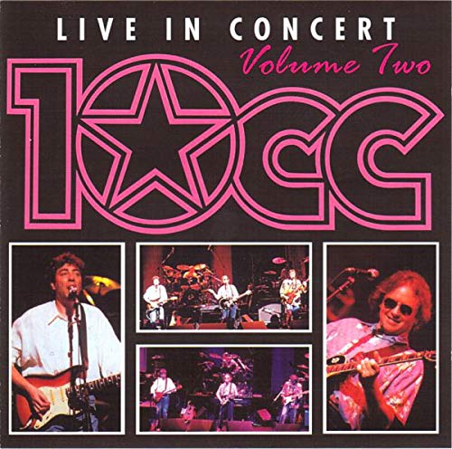 10 CC Live in Concert Vol.2 - Classic Rock Music Album | Perfect for Home Entertainment & Music Lovers