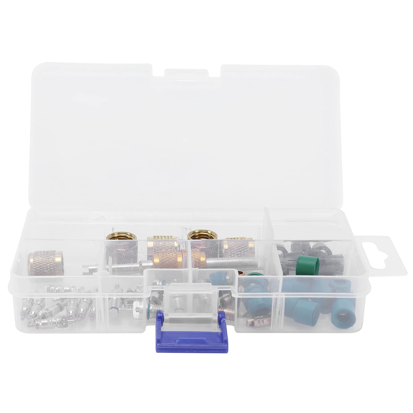 High-Quality A/C Valve Core & Service Kit - Durable Anti-Wear for Home & Car Air Conditioners | Perfect for AC Maintenance & Repair