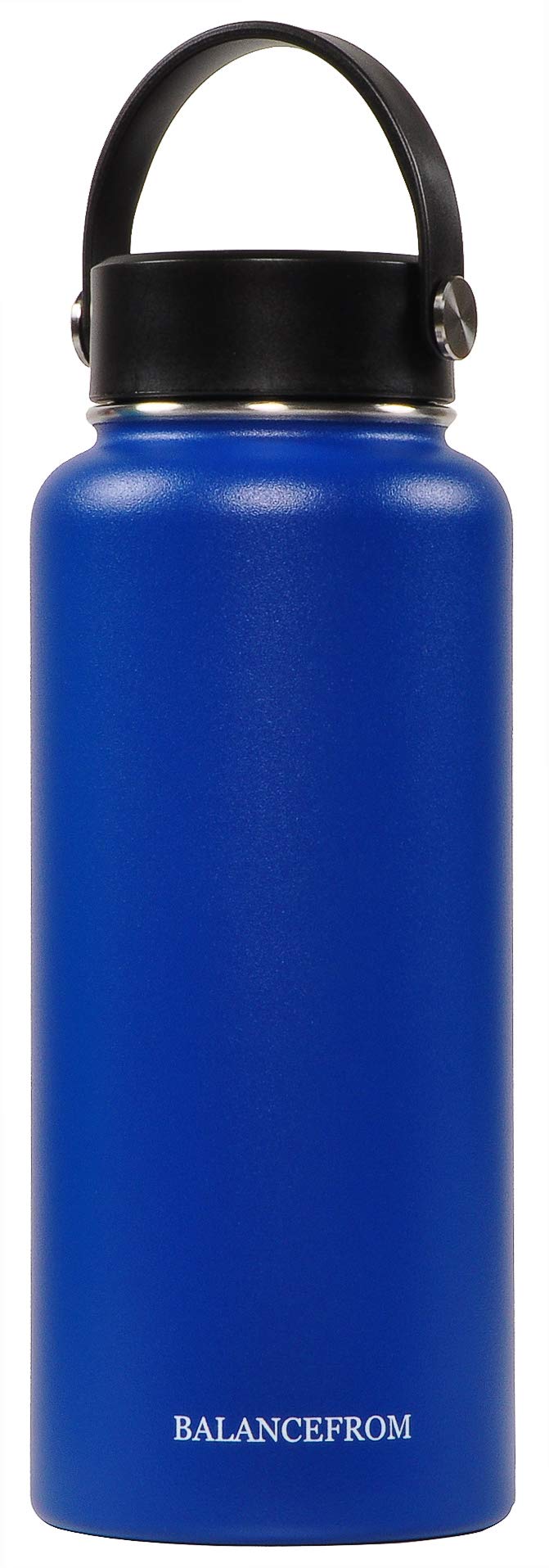 Signature Fitness Double-Wall Vacuum Insulated Stainless Steel Water Bottle - 3 Leak-Proof Lids, 20oz/32oz Options, 12 Vibrant Colors | Perfect for Gym, Hiking, Office & Outdoor Activities