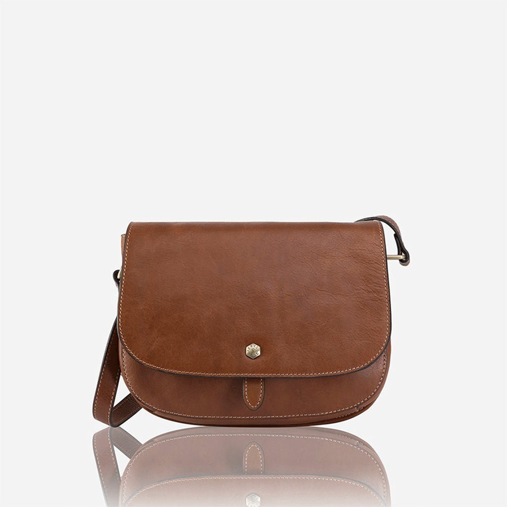 Jekyll & Hide Montana Petite Ladies Crossover Bag - Colt Leather Crossbody Purse for Women | Perfect for Everyday Use, Travel & Shopping
