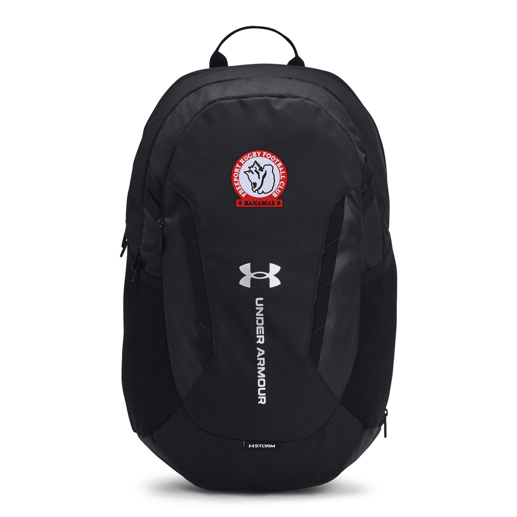 Freeport RFC UA Hustle 6.0 Backpack - Durable Laptop Backpack for School, Travel & Work - Water-Resistant College Backpack with USB Charging Port & Headphone Hole