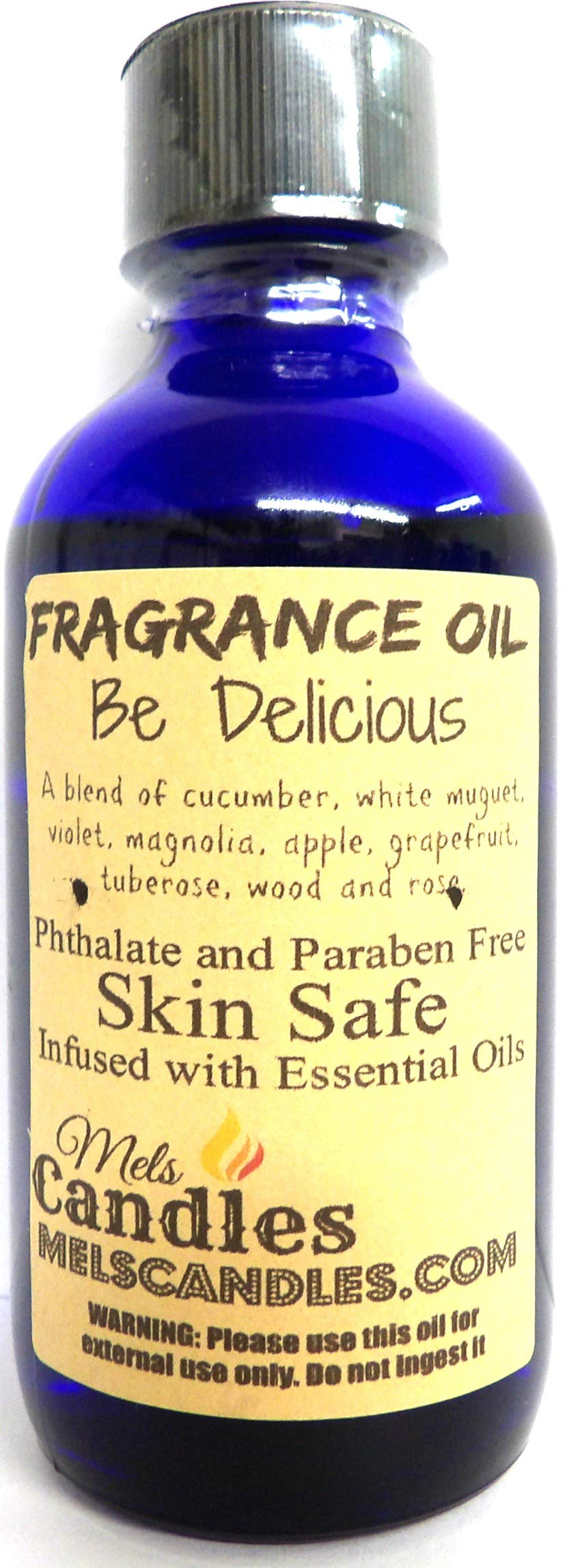 Premium Grade A Fragrance Oil & Essential Oil - 4oz Blue Glass Bottle, Skin-Safe for Candles, Soap, Lotions | Perfect for Aromatherapy, DIY Beauty & Home Fragrance