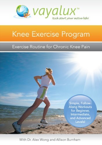 Vayalux Knee Exercise Program - Effective Workout Routine for Chronic Knee Pain Relief & Joint Health | Home Physical Therapy for Seniors & Athletes