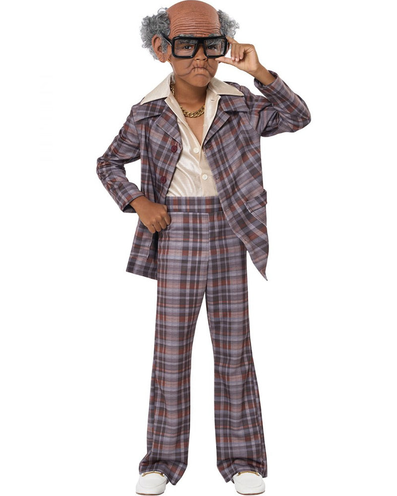 100 and Still Stylin' Senior Boys Costume - Fun 100th Birthday Outfit for Men & Grandpas - Perfect for Birthday Parties, Costume Events & Photo Shoots