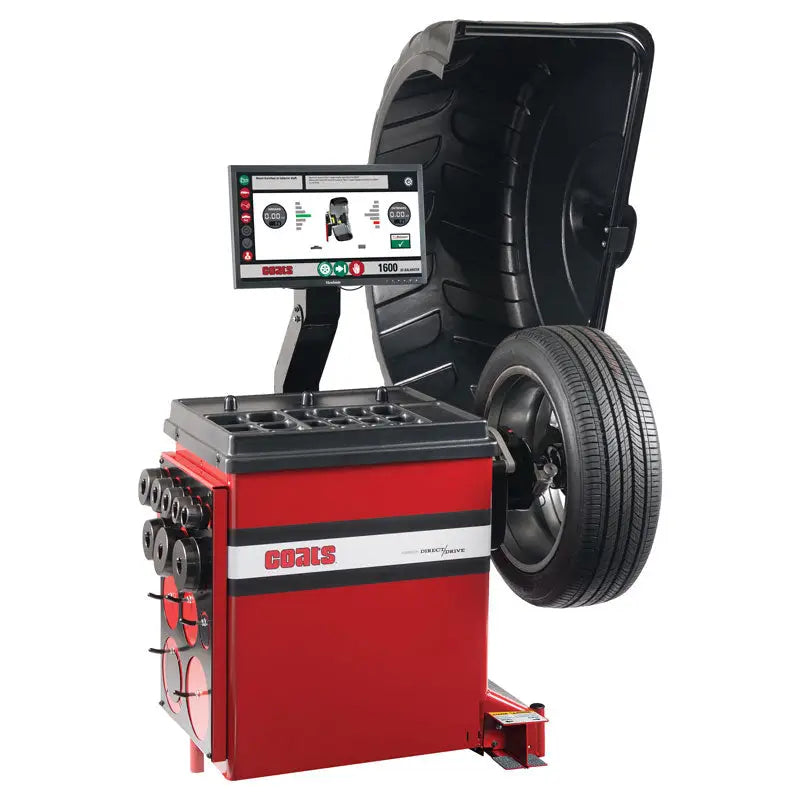 Coats 1600 3D Direct Drive Wheel Balancer - Professional Wheel Balancing Machine for Auto Shops & Tire Centers - Perfect for High-Volume Tire Service & Vehicle Maintenance