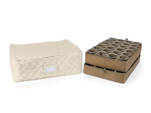 Cream Quilted Polyester