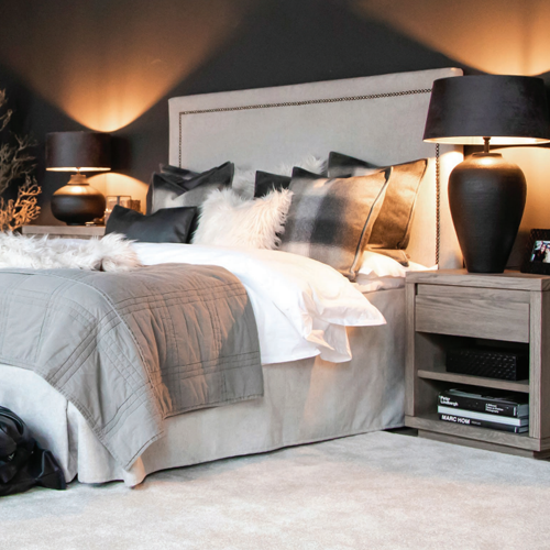 Artwood Paris Upholstered Headboard - King & Super King Size - Luxury Bedroom Decor for Master Suite & Guest Room