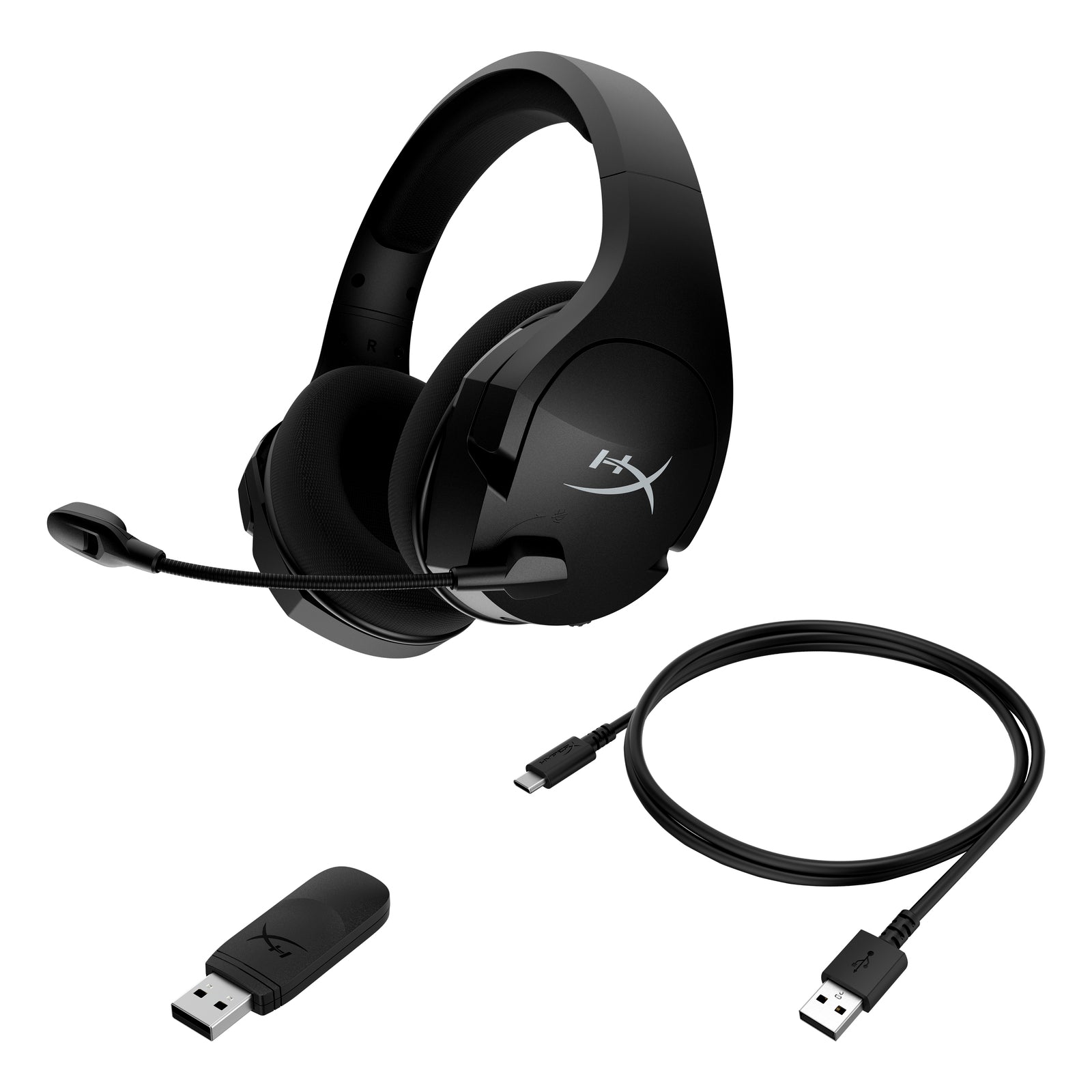 HyperX Cloud Stinger Core Wireless Gaming Headset - Lightweight Comfort, 7.1 Surround Sound for PC, PS4, PS5, Nintendo Switch - Perfect for Competitive Gaming & Streaming