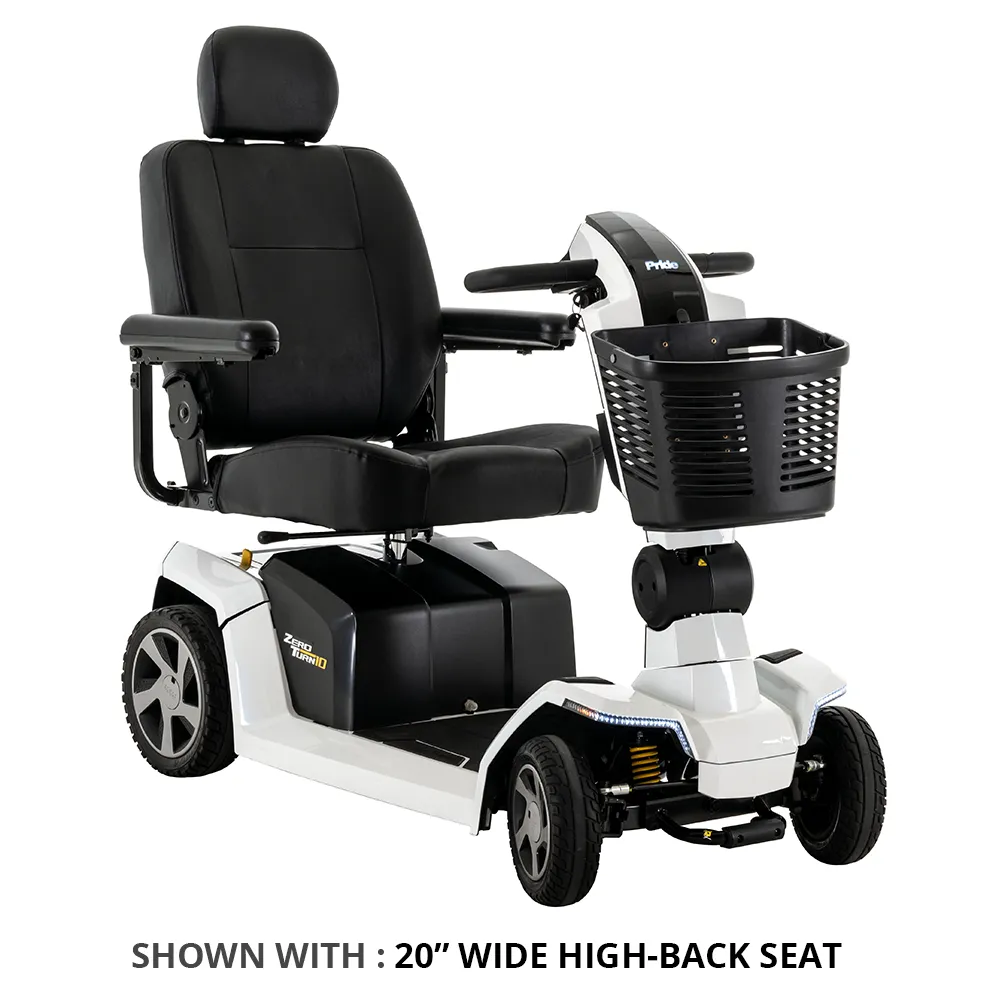 Pride Zero Turn 10 - High Performance 42-Inch Lawn Mower with 23HP Engine | Perfect for Large Yards, Landscaping & Professional Lawn Care