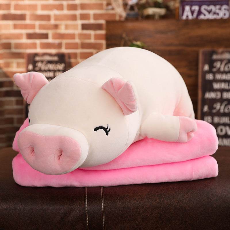 Adorable Pink Stuffed Pig Plush Toy - Soft & Huggable Cute Piggy Plushie for Kids, Girls & Boys | Perfect for Bedroom Decor, Birthday Gifts & Cuddling